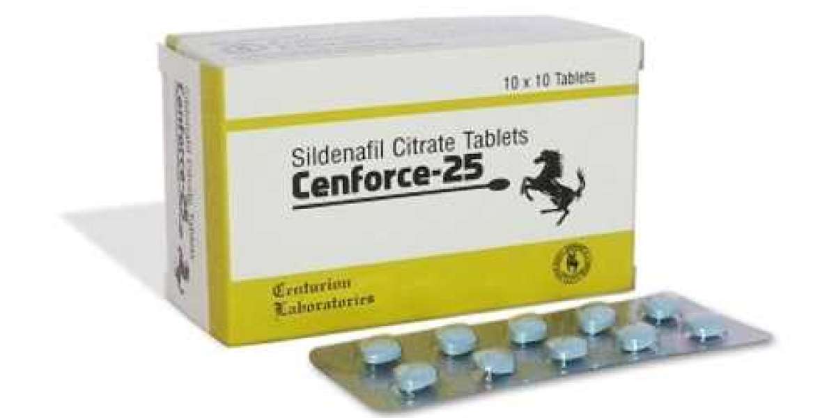 Cenforce 25 Mg (Sildenafil Citrate) | ED Pill | Cheapest Price