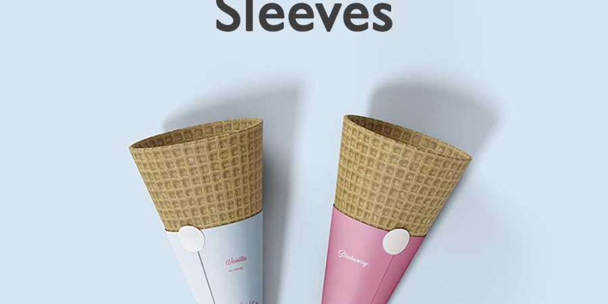 Enhance Your Treats With Custom Ice Cream Cone Paper Sleeves