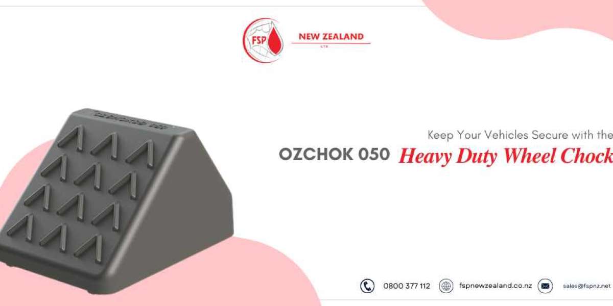 Keep Your Vehicles Secure with the OZCHOK 050 Heavy Duty Wheel Chock