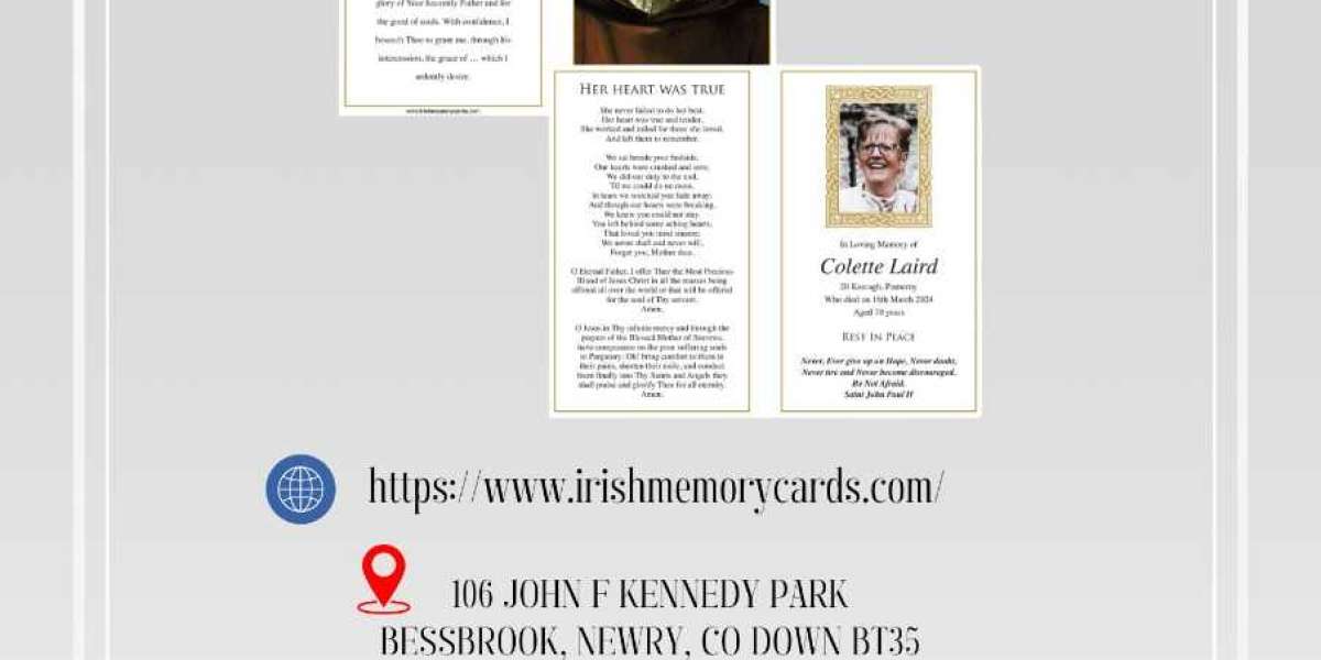 Memorial Cards – Irish Memory Cards