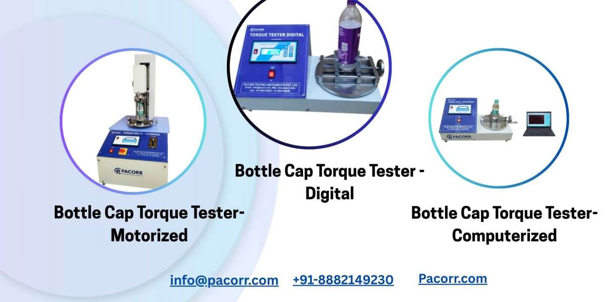 Bottle Cap Torque Tester Ensuring Accurate Seals for Bottled Products