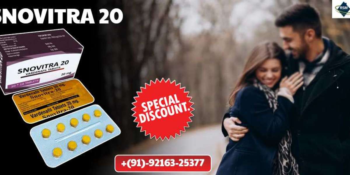 Enjoy Longer Sexual Moment With Snovitra 20mg |20% Off + Free Shipping